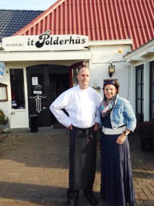 Bonnie Sikkes en Herma Sikkes restaurant It Polderhus