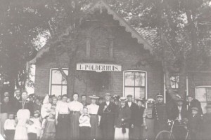 Het eerste Polderhûs later restaurant